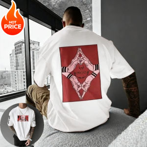 Bandai | 2026 Ryomen Sukuna Jujutsu Kaisen Men Harajuku Summer Vintage T-Shirt Loose Oversized Women Streetwear Casual Short Sleeve Tee