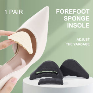 RunY Forefoot Sponge Insole Toe Insole High Heels Half Size Up Adjusting Size Filling