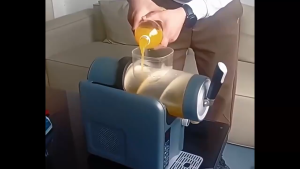 Xcolon Slushie Maker Fully automatic Snow Melt Machine Multifunctional Cold Drink Ice Cream Machine Smoothie Maker Automatic cleaning