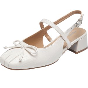 Agsdon | Mary Jane Style Summer Breathable Thick Heel Comfortable Sandals
