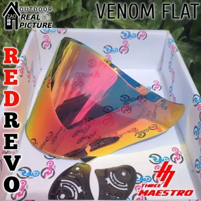 Kaca Helm JS ARMOR Visor Helmet FLAT venom open ganteng TM2 jitsu armour jsarmor js armorr