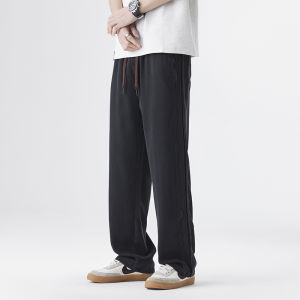 Black Light Tencel Mens Pants Summer American Style