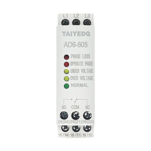 AD6-605 ac380v ba pha sự mất cân bằng bảo vệ quá áp và bảo vệ điện áp thấp rơle điện áp