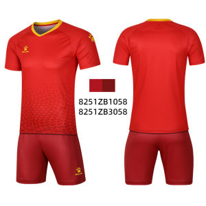 Kelme Childrens Football Kit Set Primary School Student Jersey Printed Training Clothes Grouping Boys Girls Sports Wear
