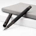 LT Hongdian Titanium Black Forest Pen Calligraphy Student Business Office Women Boxed 1850 Gift Ink Pen. 