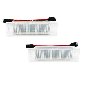 12V Waterproof LED Number Plate Lamp For Jeep Renegade 2015 2016 2017 2018 2019 2020 2021 White License Plate Light Assembly