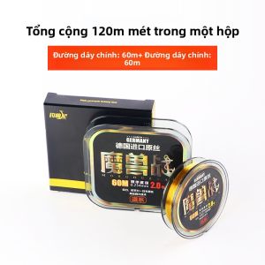 DIAOHAINI | Bộ Dây Câu Cá Cao Cường Độ Với Dây Chính Và Dây Phụ