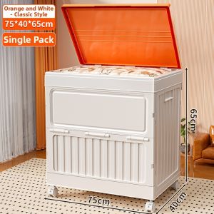 MEIZHUFU | Large Capacity Clothes & Toy Storage Box