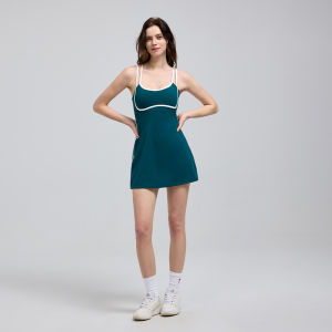 SALTUM | Yoga Tennis Dress with Pads and Shorts