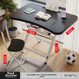 FWTDF | Folding Study Table and Chair Set