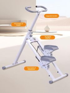 Extended Step Climbing Machine Indoor Foldable Mountain Climbing Sports Fitness Equipment Home Use Step Climber for Weight Loss