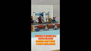 Sembo Block x Ejen Ali MATABLOX Misi: 4 Different MATA Arena Capture Point Building Brick Block Toys *READY STOCK*
