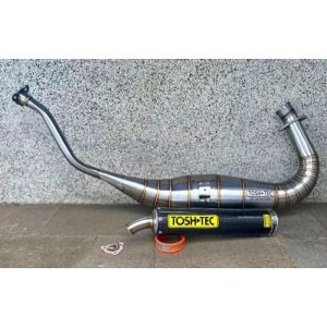 Knalpot Ninja R RR SS Fullsystem Silincer TOSHTEC Karbon