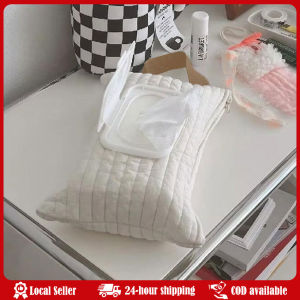 Portable Cotton Baby Wet Wipe Case Reusable Wipes Pouch Holder Tissue Box Baby Stroller Accessories Newborn Hanging Bag for Cart Flip Cover Tissue Box Wet Wipes Case Baby Stroller Hanging Bag Paper Holder Storage Removable Useful Napkin Storage Hanging