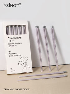 YSINGHOME | Mold Resistant Slip Proof High Temperature Resistant Food Grade Ceramic Chopsticks