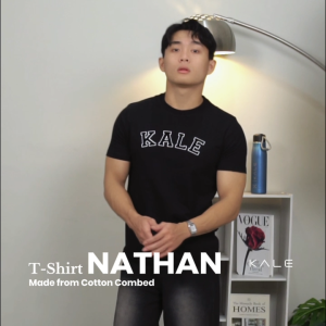 Kale Nathan T-shirt Basic Organic Cotton 30s Asian Fit