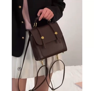 New Fashion Handheld Womens Hot-selling New Trendy Chic Shoulder Bag Large Capacity Travel Backpack 洋气双肩包