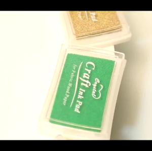 【JY】Color ink pad ink paste hand tool seal accessories Inkpad Graffiti coloring ink