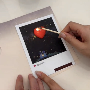 Thiệp Chúc Mừng Ngày Lễ Tình Nhân Sáng Tạo Thảm Họa Tình Yêu Trái Tim Thảm Họa Cảm Giác Nước Thảm Họa Chia Sẻ Tình Cảm Quà Tặng Cho Bạn Gái