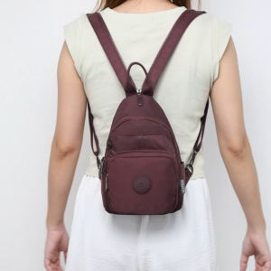 GROSIRAN OMYGOOSE Pioma Jenna Tas Ransel Wanita Backpack Mini 2in1 Bisa Selempang Nylon