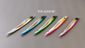 TEASER J158 60G 80G 100G 150G THEOS Metal Jig Shore Offshore Jigging Lure Sea Fishing Tackle Tuna Amberjack Kingfish