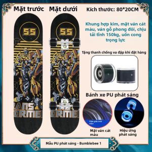 Bàn Trượt Đèn Chớp Cho Trẻ Em Mới Bắt Đầu