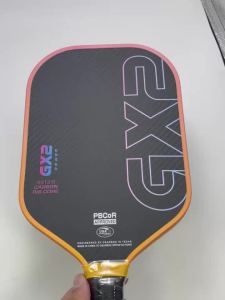Vợt Cầu Lông Pickleball 16mm GX2 Cán Dài Lõi Sợi Carbon Mật Độ Cao Bề Mặt Sợi Carbon Thô Dệt 3K Tăng Cường Hiệu Suất