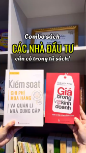 Sách: Combo Kiểm Soát Chi Phí Mua Hàng + Giá Trong Chiến Lược Kinh Doanh