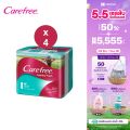 [แพ็ค 4] แคร์ฟรี แผ่นอนามัย เฮลตี้เฟรช เรคกูล่า 40 ชิ้น x 4 Carefree Panty Liner Healthy Fresh Regular 40 pcs. X 4. 