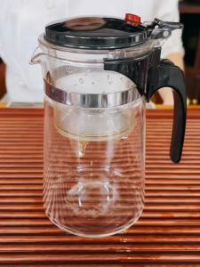 Heat Resistant Glass Teapot One-click filtering Tea Pot Tea Water Separation Filter Tea Maker Coffee Pot Home Teaware Set