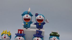 Set 6 mô hình Doraemon phiên bản các nước siêu cute 2024