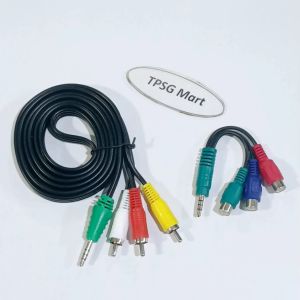 Cáp âm thanh 3.5 ly ra 3 AV: Chuẩn 3 AV Cái dài 10Cm / Chuẩn 3 AV đực dài 1.5