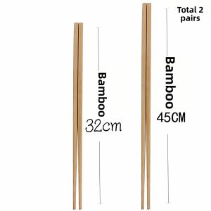 Extra-long Bamboo Chopsticks 45cm