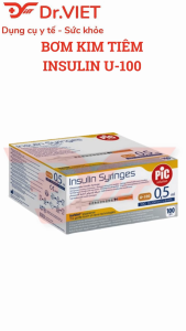 Bơm kim tiêm Insulin Syringes U-100 0.5ml 30G x8mm