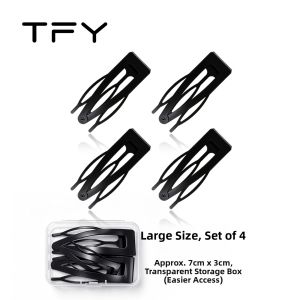 TFY | Invisible Anti-slip Bobby Pins for Fringe & High Crown Volume