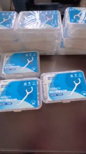 Hộp 50 Chiếc Tăm Chỉ Nha Khoa Sợi Chỉ Mảnh