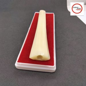 pipa once tulang kerbau motif belimbing oval A16