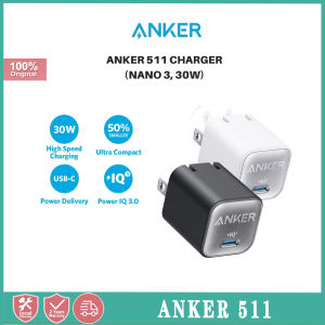 Anker 511 Nano 3 USB C GaN Charger 30W PIQ 3.0 Foldable PPS Fast Charger
