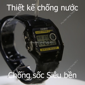Đồng Hồ Quân Khu F94 Pin Lâu 7 năm Chống Nước Tuyệt Đối Chuông To Đèn Sáng Made In Thailand 3