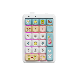 TROVANCO | Cute Cartoon Magnetic Keyboard Compatible Five-sided Heat Sublimation Keycap