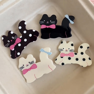 🔥Cute Birthday Dog Hair Clip Girl Heart Cat Bangs Clip Animal Hair Clip Student Headdress LovelylifeFu👍