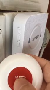 อุปกรณ์เรียกพยาบาลอัจฉริยะเพจเจอร์เรียกพยาบาลไร้สายระบบช่วยเหลือผู้ป่วยสำหรับบ้าน/ส่วนบุคคลเพจเจอร์1รับสัญญาณ1 SOSปุ่มโทรออก ส่งไวจากไทยCallToU SOS กริ่งฉุกเฉิน สำหรับผู้ป่วย ปุ่มกดเรียก กริ่งขอความช่วยเหลือ กริ่งผู้สูงอายุ กริ่งผู้ป่วย