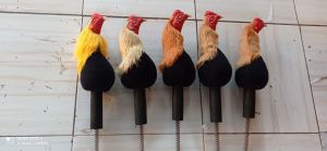 Boneka Ayam Aduan Kepala Per dan fullbody Alat Latih Ayam Aduan
