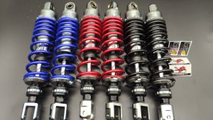 โช๊คหลังโชบิ🔥(Cho-bi) สำหรับPCX โช้ค PCX ใส่กับรุ่น PCX N-MAX X-MAX Drone  ขนาด300/310/320/280/330MM (1คู่) โช๊คหลังแก๊สซี่ พีซีเอ็กซ์ มี 3 สี ปรับนุ่มนึบได้