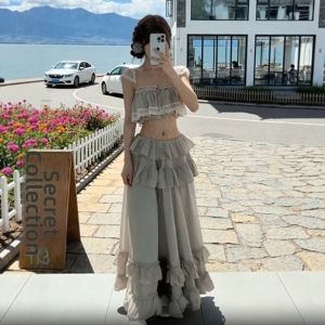 CHANGTONG | Resort Wear Two-Piece Coordinate Set