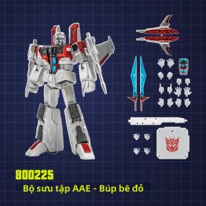 AULDEY | Đồ Chơi Transformers Trong Suốt cho Bé Trai