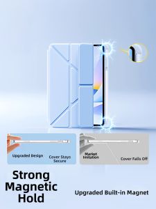 QUZHI | Anti-Yellowing Transparent Protective Case with Pen Slot