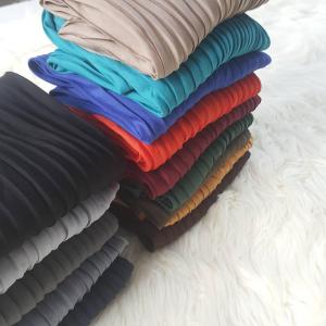 Hijab Jilbab Kerudung Segiempat Plisket bahan double hycon