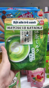 [XẢ DATE 1/2027] BỘT SỮA TRÀ XANH MATCHA UJI KATAOKA (GÓI 170GR) - UJI MATCHA MILK