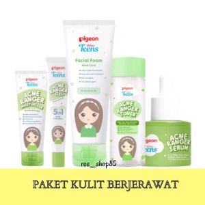 PIGEON TEENS 1 Paket Lengkap Skincare Anak Remaja Paket Lengkap Skincare